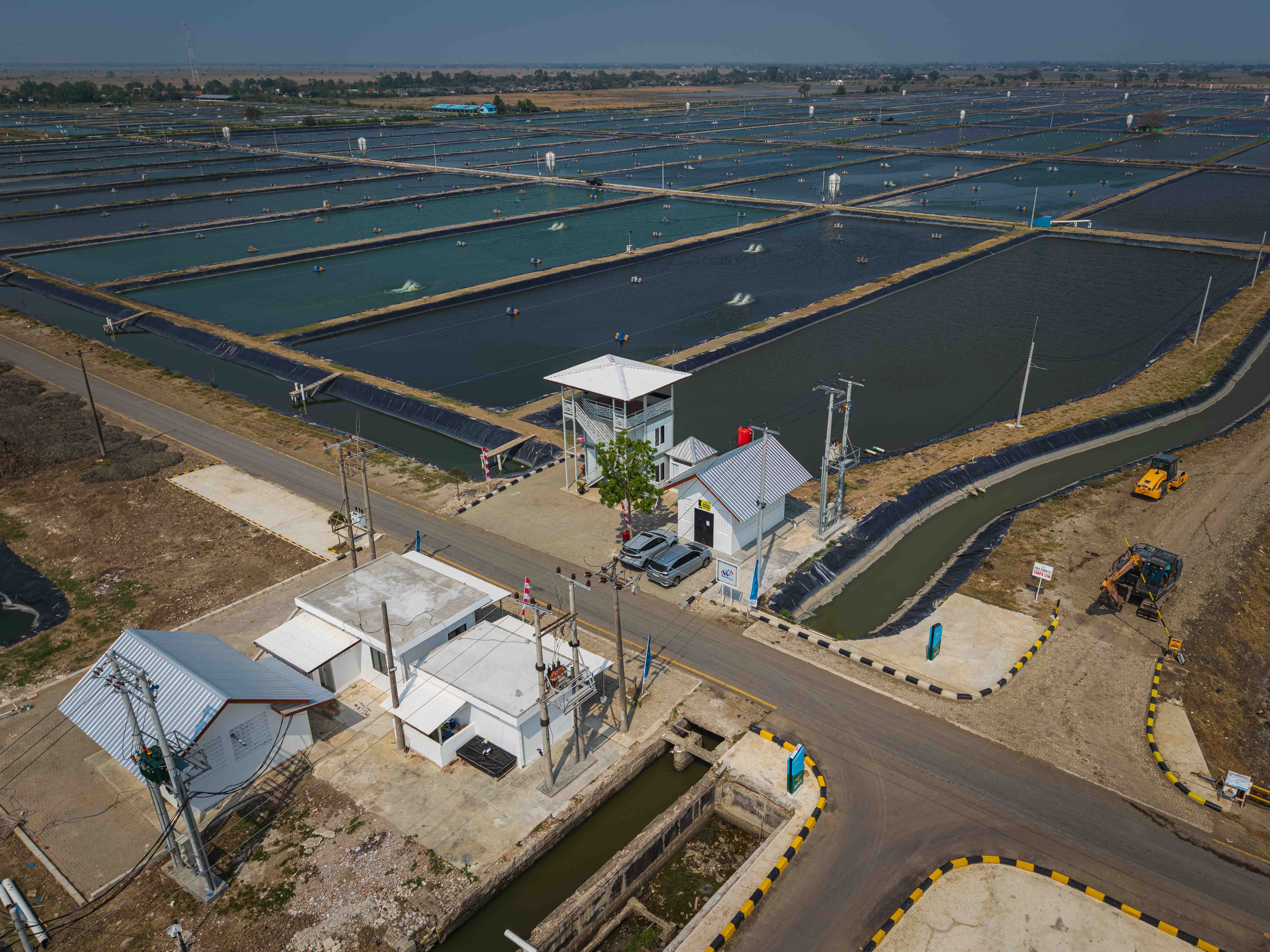 PT Lis Karya Indonesia's Largest Saline Tilapia Aquaculture Pilot (BLUPPB Karawang) project view 2
